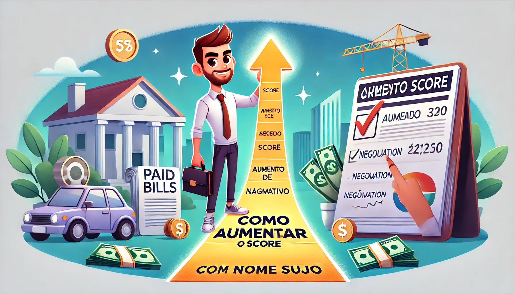 Como Aumentar o Score com Nome Sujo